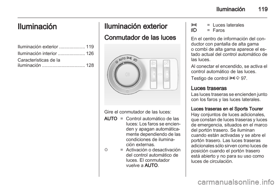 OPEL INSIGNIA 2012.5  Manual de Instrucciones (in Spanish) 