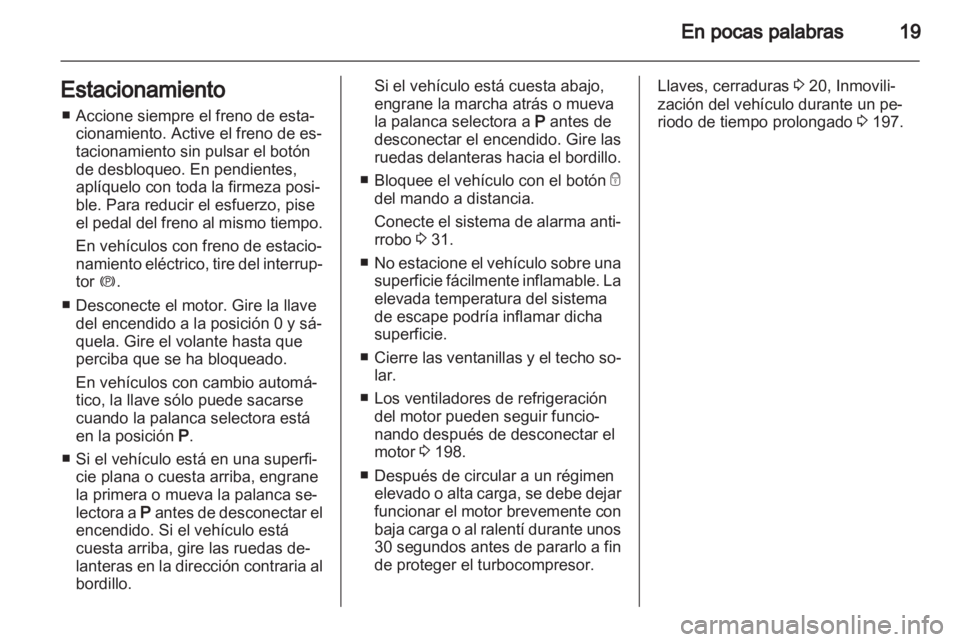 OPEL INSIGNIA 2012.5  Manual de Instrucciones (in Spanish) 