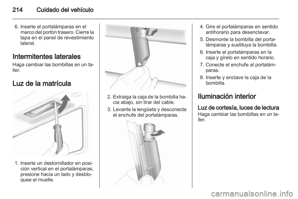 OPEL INSIGNIA 2012.5  Manual de Instrucciones (in Spanish) 