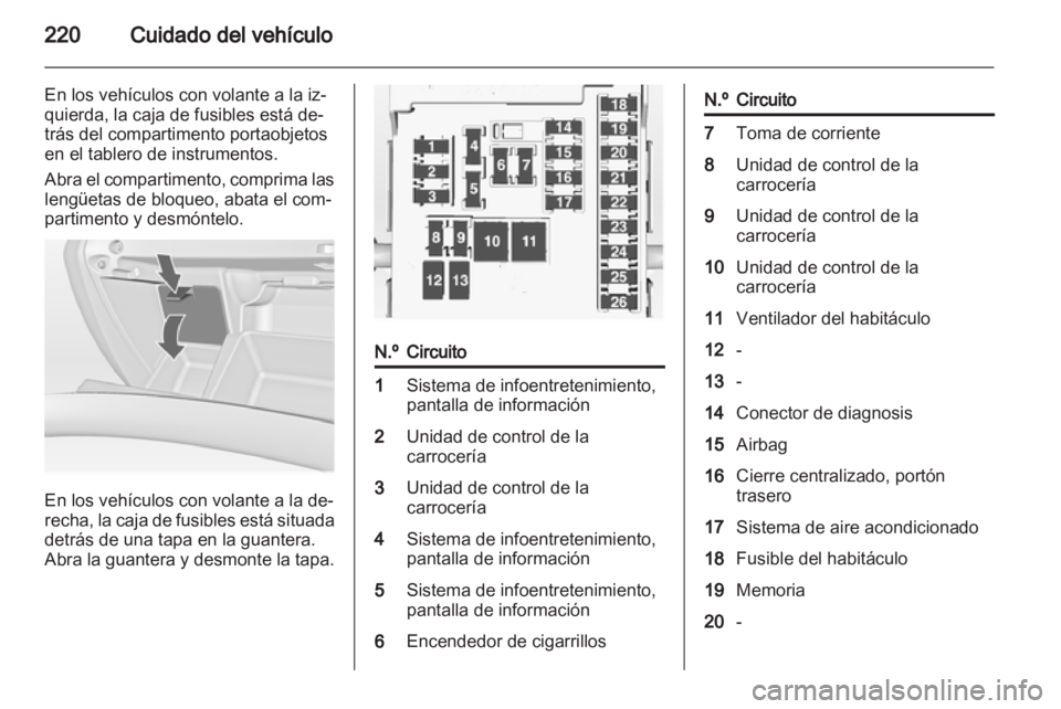 OPEL INSIGNIA 2012.5  Manual de Instrucciones (in Spanish) 