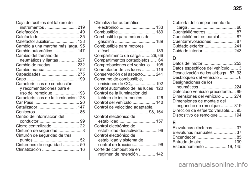 OPEL INSIGNIA 2012.5  Manual de Instrucciones (in Spanish) 