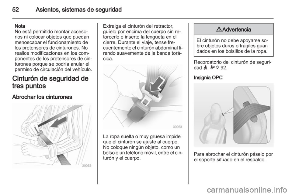 OPEL INSIGNIA 2012.5  Manual de Instrucciones (in Spanish) 