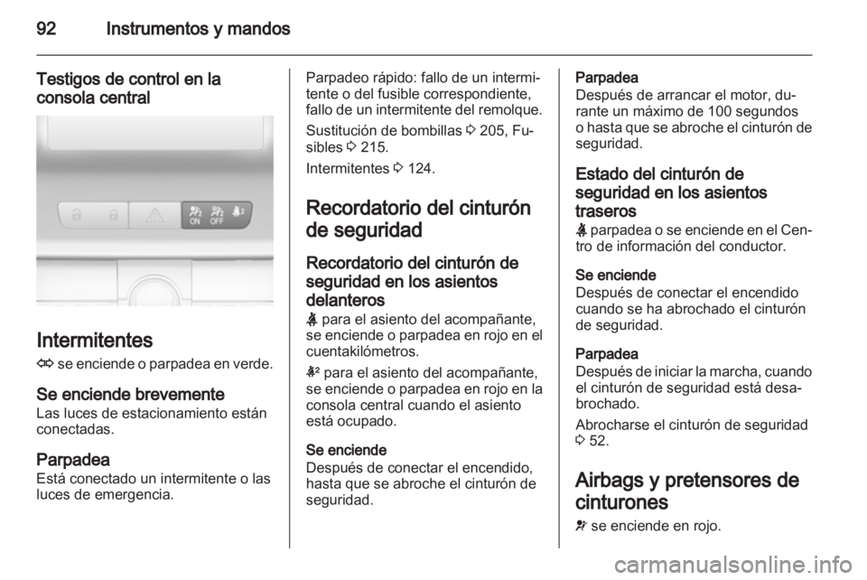 OPEL INSIGNIA 2012.5  Manual de Instrucciones (in Spanish) 