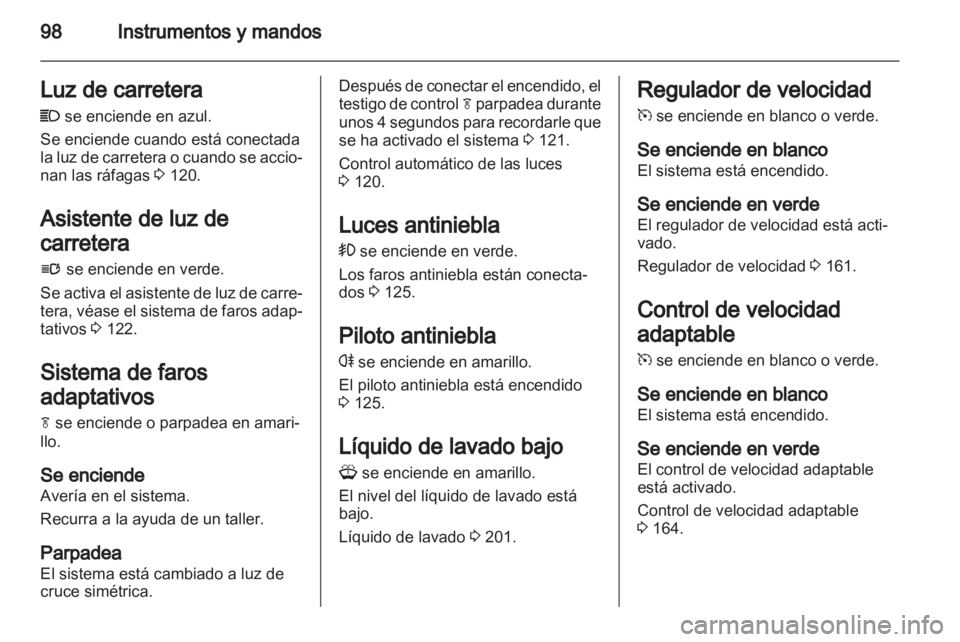 OPEL INSIGNIA 2012.5  Manual de Instrucciones (in Spanish) 