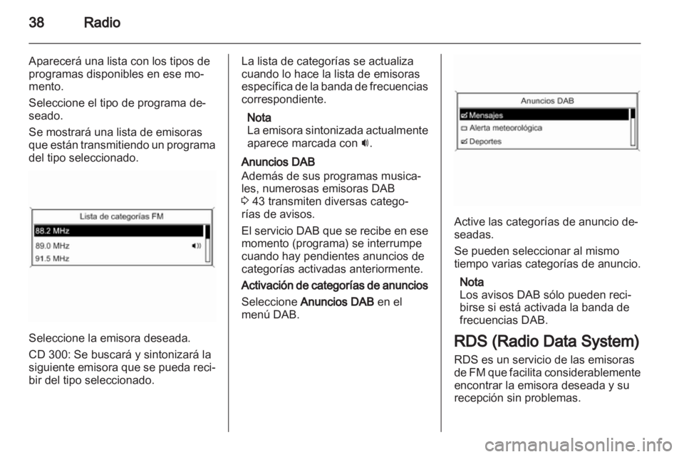 OPEL INSIGNIA 2013  Manual de infoentretenimiento (in Spanish) 