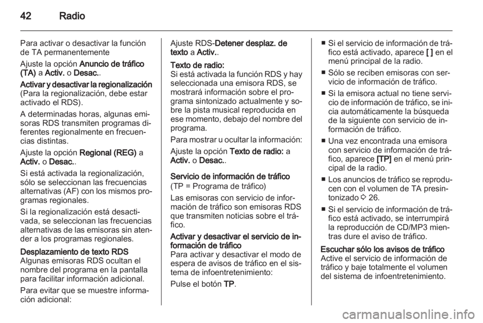 OPEL INSIGNIA 2013  Manual de infoentretenimiento (in Spanish) 