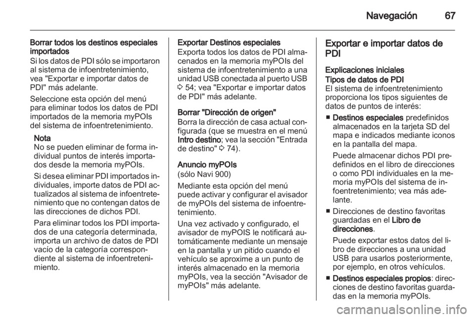 OPEL INSIGNIA 2013  Manual de infoentretenimiento (in Spanish) 