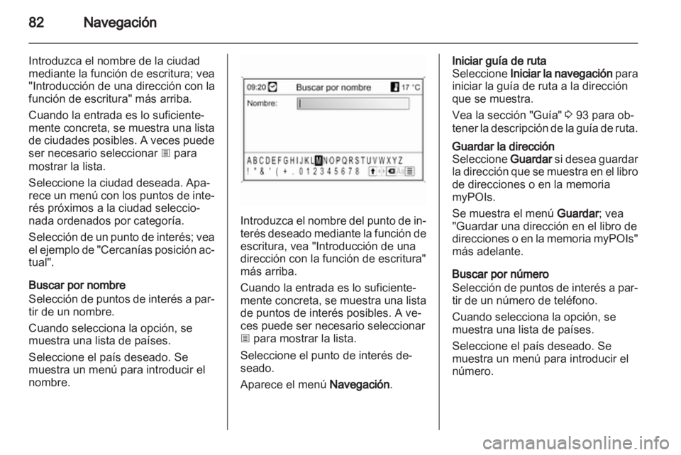 OPEL INSIGNIA 2013  Manual de infoentretenimiento (in Spanish) 