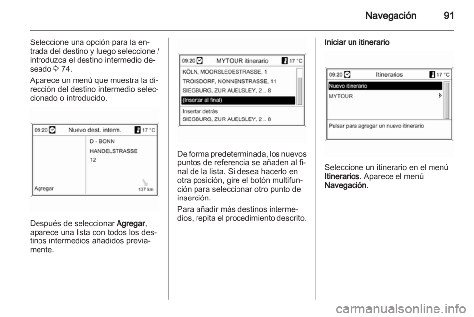 OPEL INSIGNIA 2013  Manual de infoentretenimiento (in Spanish) 