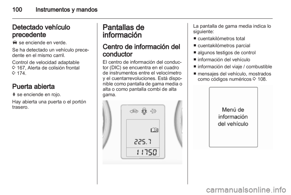 OPEL INSIGNIA 2013  Manual de Instrucciones (in Spanish) 