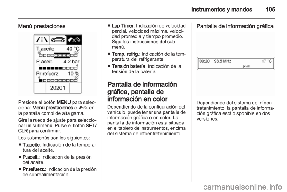 OPEL INSIGNIA 2013  Manual de Instrucciones (in Spanish) 