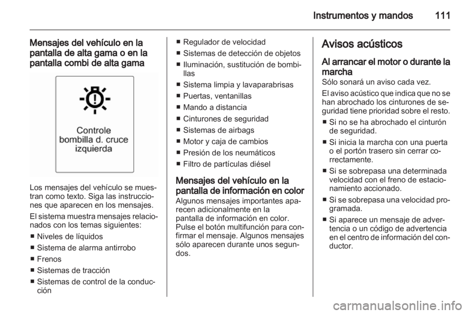 OPEL INSIGNIA 2013  Manual de Instrucciones (in Spanish) 