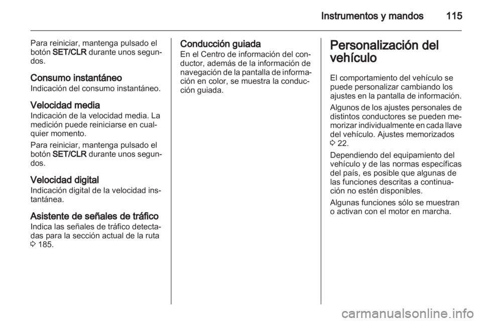 OPEL INSIGNIA 2013  Manual de Instrucciones (in Spanish) 