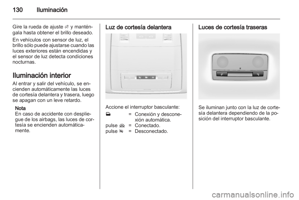 OPEL INSIGNIA 2013  Manual de Instrucciones (in Spanish) 