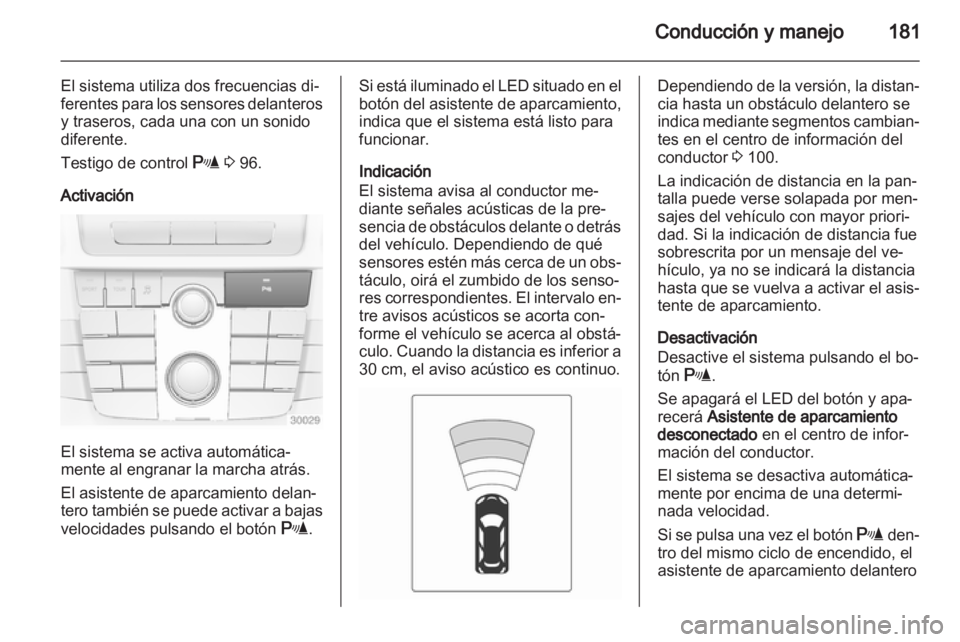 OPEL INSIGNIA 2013  Manual de Instrucciones (in Spanish) 