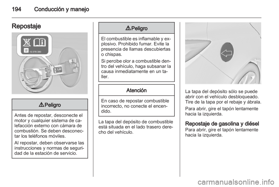 OPEL INSIGNIA 2013  Manual de Instrucciones (in Spanish) 