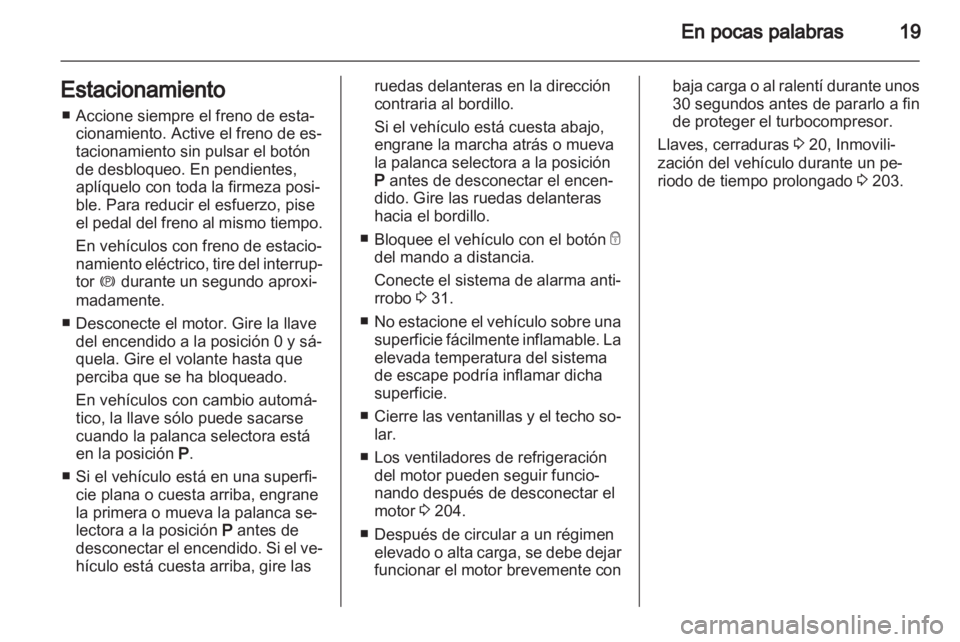 OPEL INSIGNIA 2013  Manual de Instrucciones (in Spanish) 