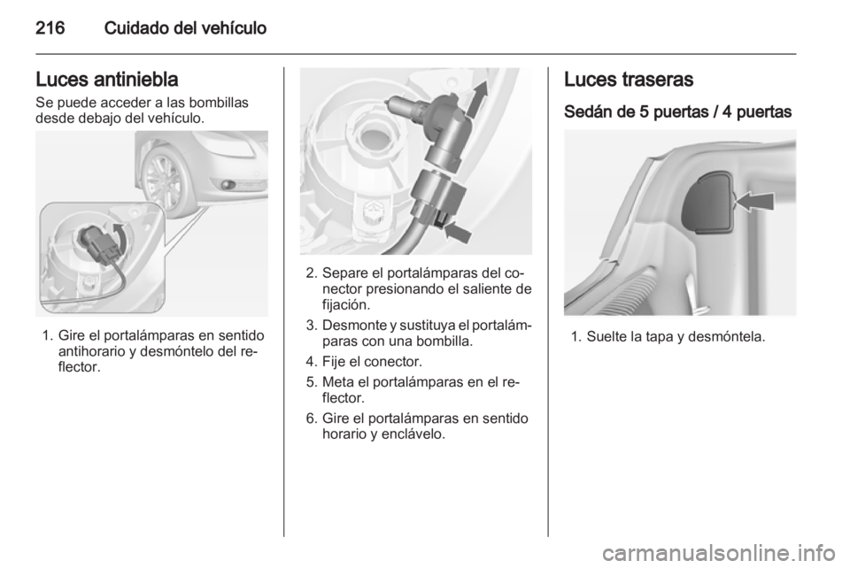 OPEL INSIGNIA 2013  Manual de Instrucciones (in Spanish) 