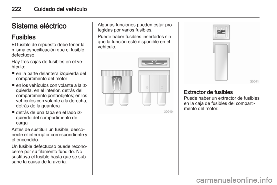 OPEL INSIGNIA 2013  Manual de Instrucciones (in Spanish) 