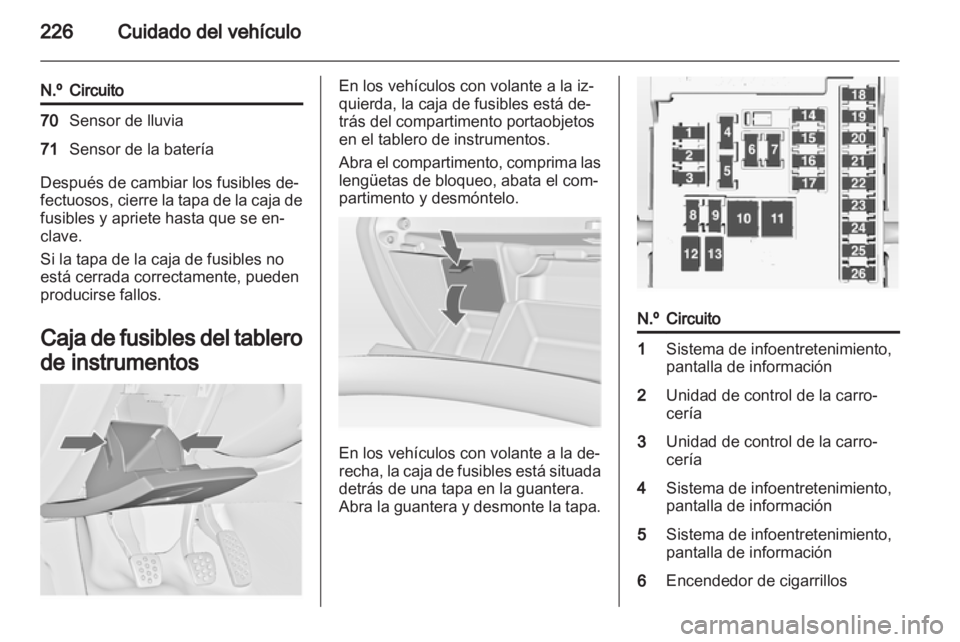 OPEL INSIGNIA 2013  Manual de Instrucciones (in Spanish) 