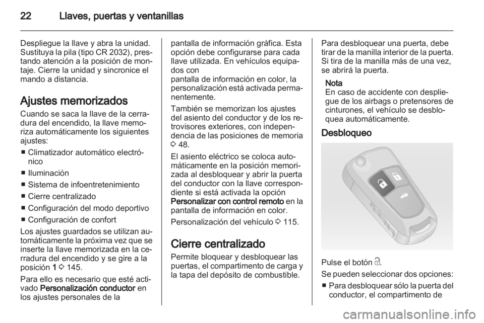 OPEL INSIGNIA 2013  Manual de Instrucciones (in Spanish) 