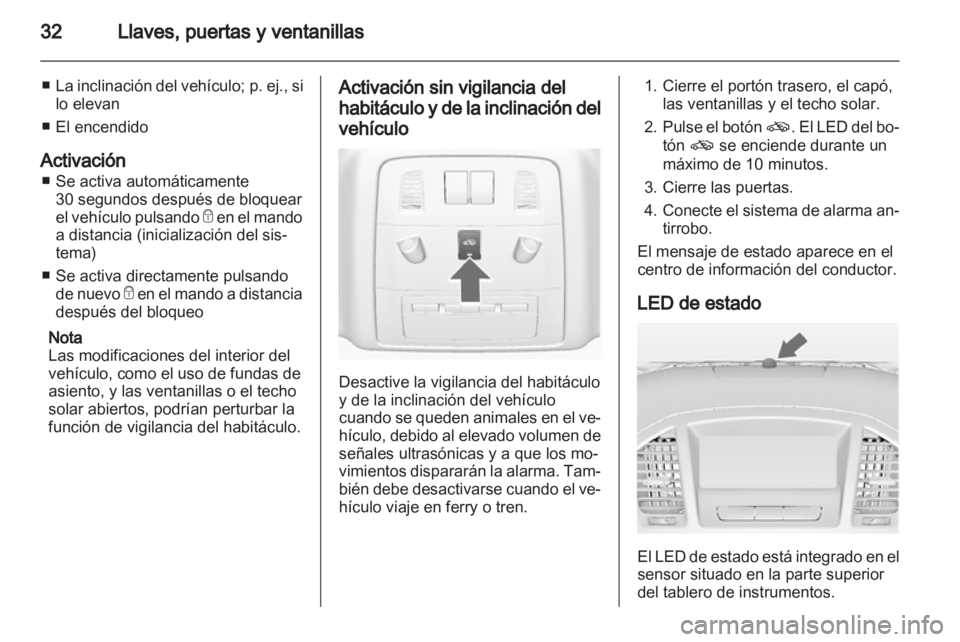 OPEL INSIGNIA 2013  Manual de Instrucciones (in Spanish) 