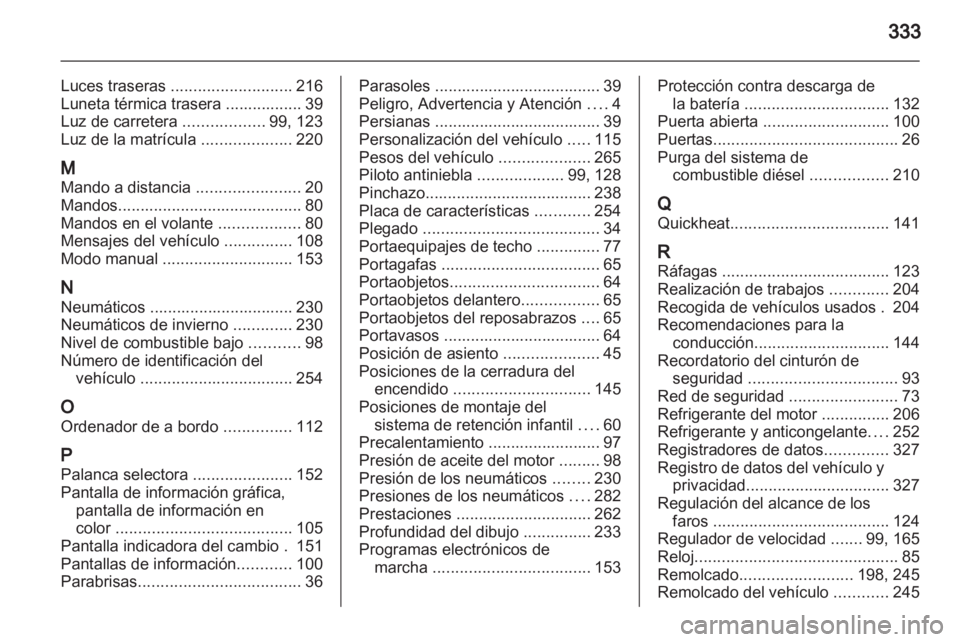 OPEL INSIGNIA 2013  Manual de Instrucciones (in Spanish) 