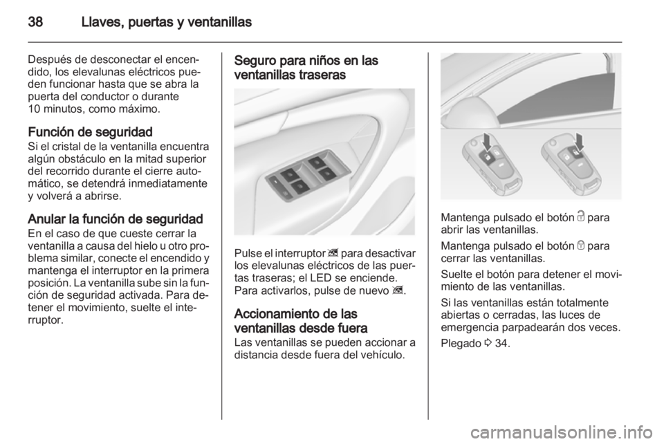 OPEL INSIGNIA 2013  Manual de Instrucciones (in Spanish) 