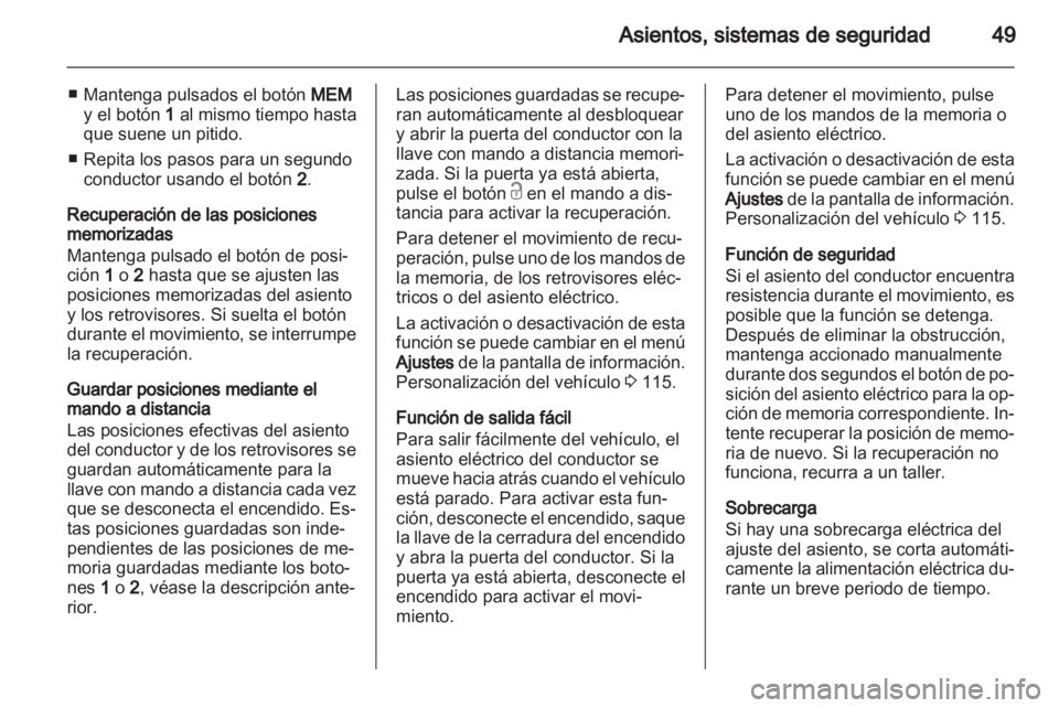 OPEL INSIGNIA 2013  Manual de Instrucciones (in Spanish) 