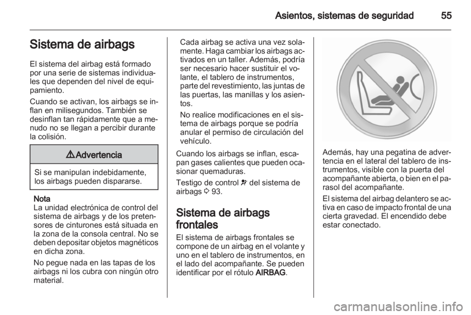 OPEL INSIGNIA 2013  Manual de Instrucciones (in Spanish) 