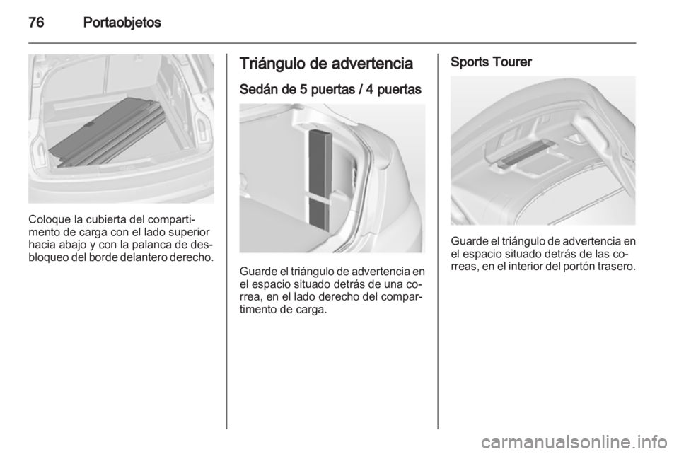 OPEL INSIGNIA 2013  Manual de Instrucciones (in Spanish) 