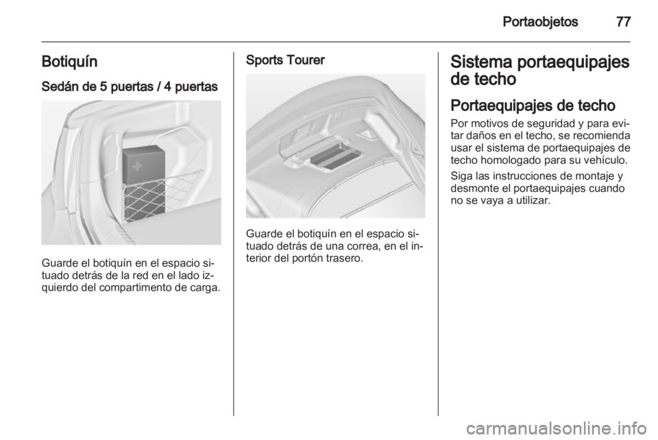 OPEL INSIGNIA 2013  Manual de Instrucciones (in Spanish) 
