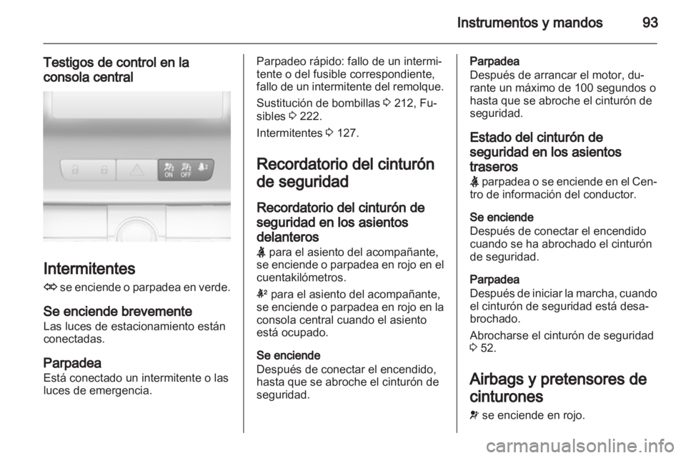 OPEL INSIGNIA 2013  Manual de Instrucciones (in Spanish) 