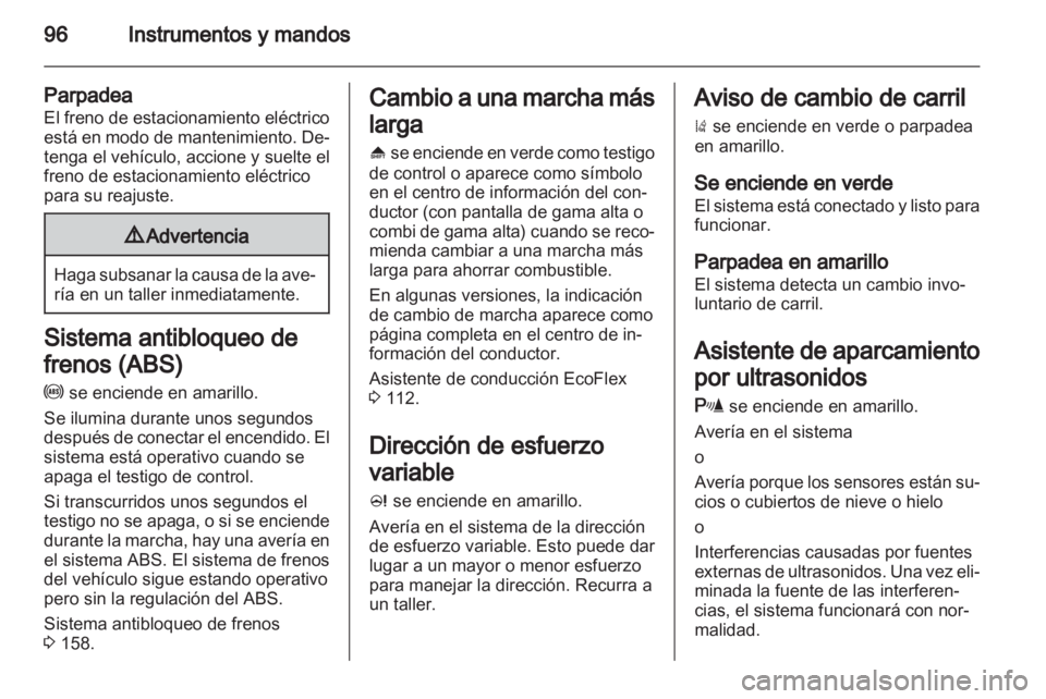 OPEL INSIGNIA 2013  Manual de Instrucciones (in Spanish) 