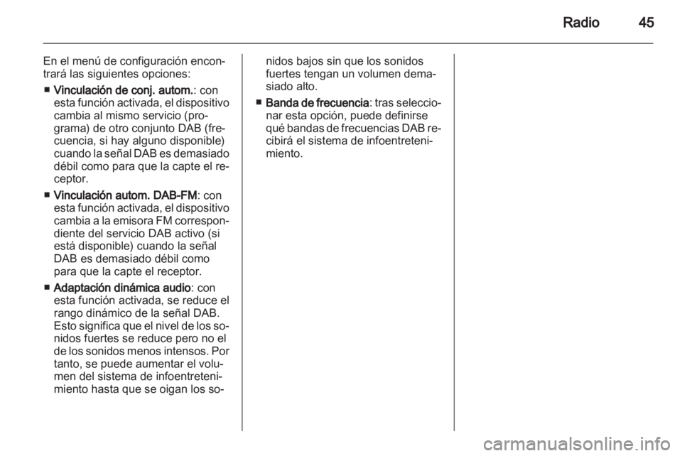 OPEL INSIGNIA 2013.5  Manual de infoentretenimiento (in Spanish) 