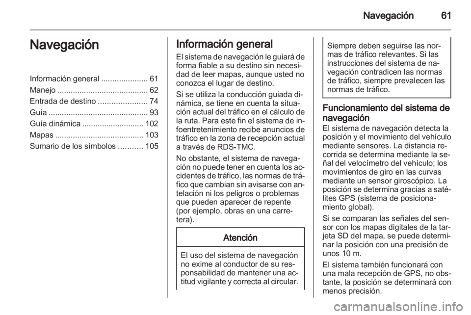 OPEL INSIGNIA 2013.5  Manual de infoentretenimiento (in Spanish) 