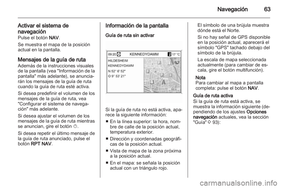 OPEL INSIGNIA 2013.5  Manual de infoentretenimiento (in Spanish) 