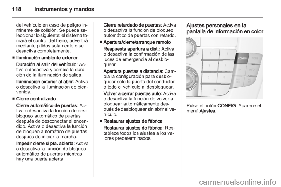 OPEL INSIGNIA 2013.5  Manual de Instrucciones (in Spanish) 