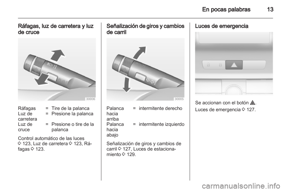 OPEL INSIGNIA 2013.5  Manual de Instrucciones (in Spanish) 