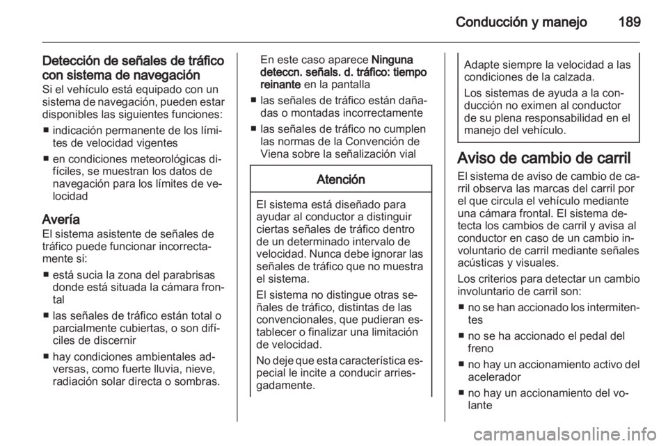 OPEL INSIGNIA 2013.5  Manual de Instrucciones (in Spanish) 