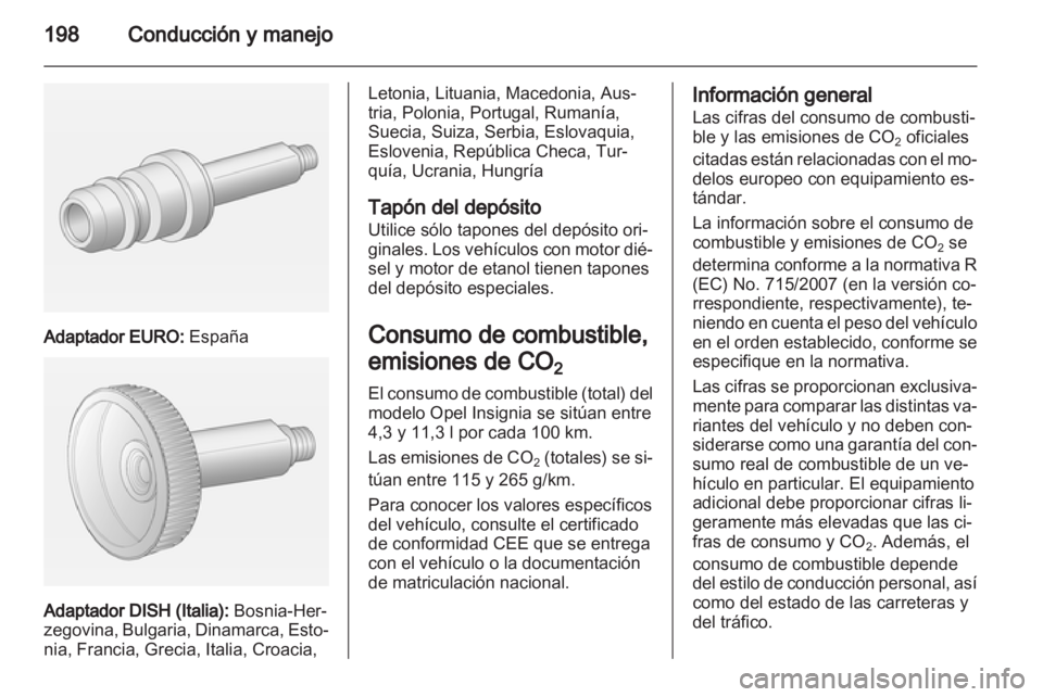 OPEL INSIGNIA 2013.5  Manual de Instrucciones (in Spanish) 