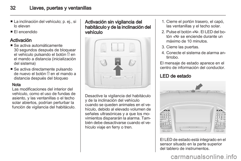 OPEL INSIGNIA 2013.5  Manual de Instrucciones (in Spanish) 