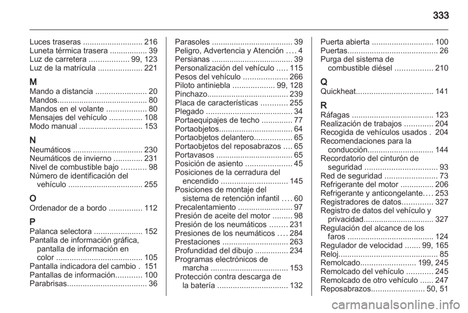 OPEL INSIGNIA 2013.5  Manual de Instrucciones (in Spanish) 
