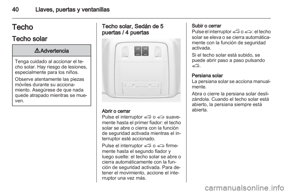 OPEL INSIGNIA 2013.5  Manual de Instrucciones (in Spanish) 