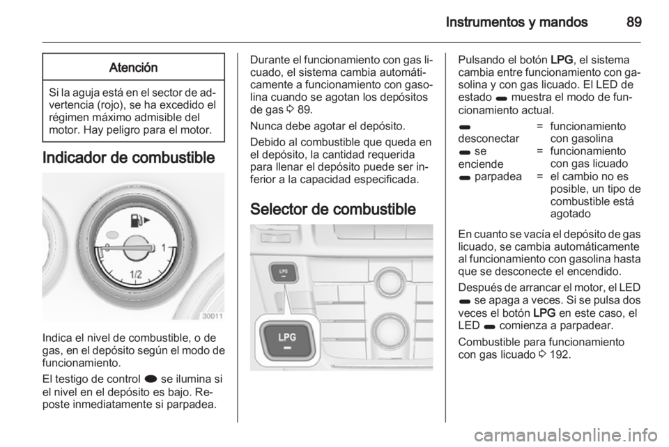 OPEL INSIGNIA 2013.5  Manual de Instrucciones (in Spanish) 