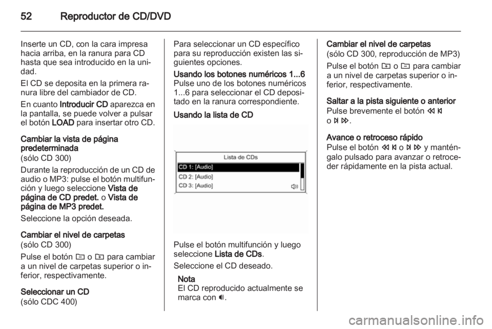 OPEL MERIVA 2011  Manual de infoentretenimiento (in Spanish) 