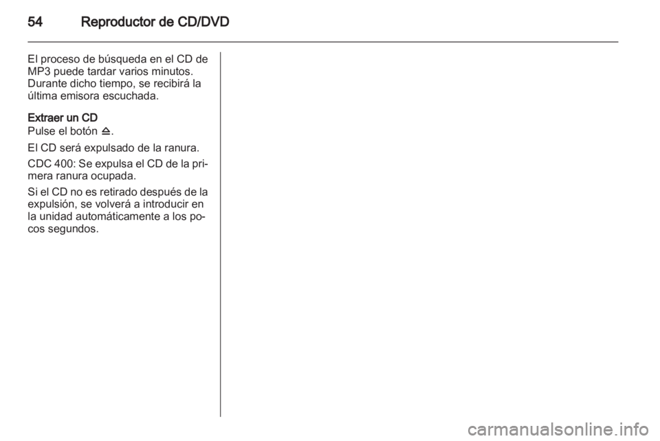OPEL MERIVA 2011  Manual de infoentretenimiento (in Spanish) 