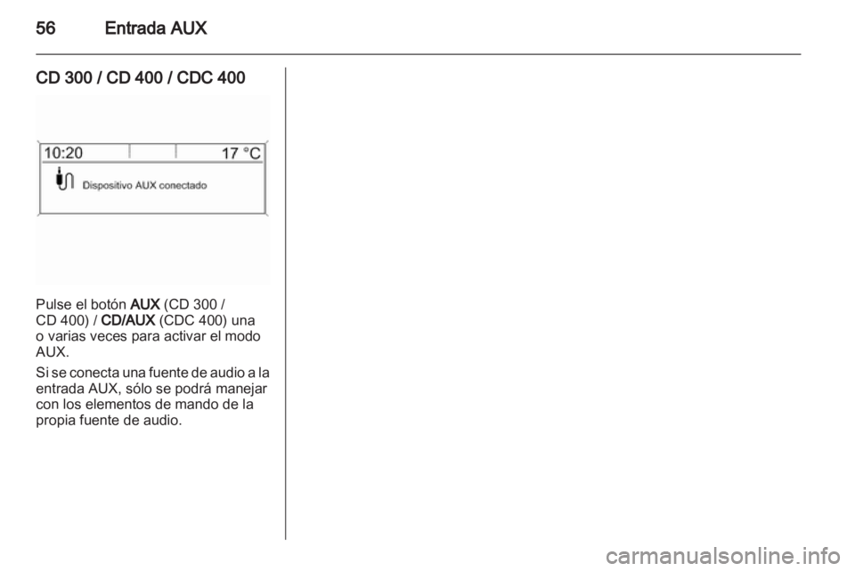 OPEL MERIVA 2011  Manual de infoentretenimiento (in Spanish) 