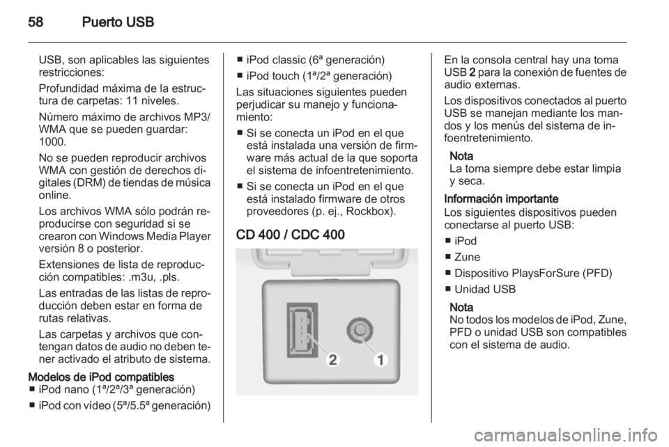 OPEL MERIVA 2011  Manual de infoentretenimiento (in Spanish) 