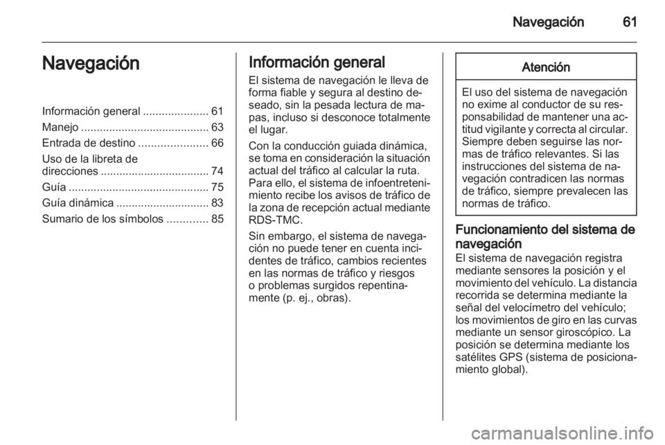 OPEL MERIVA 2011  Manual de infoentretenimiento (in Spanish) 